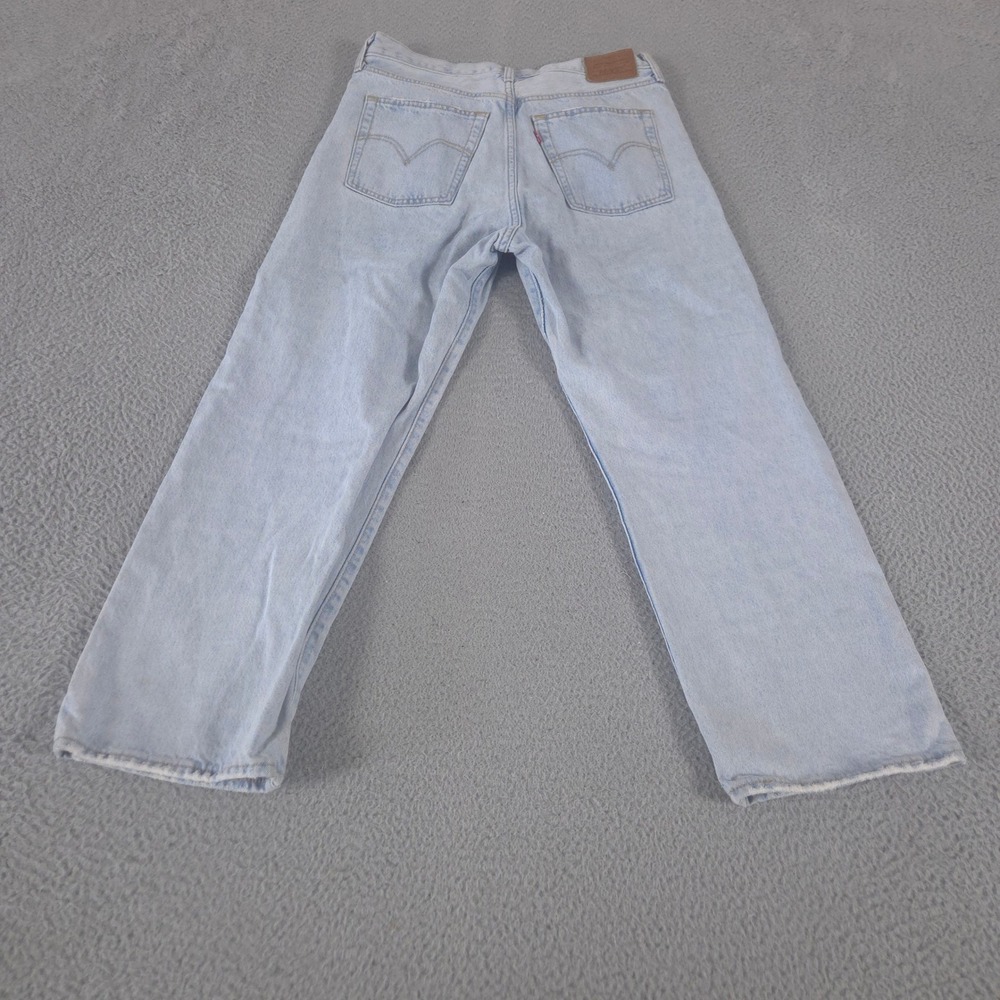 Light Blue Straight Leg Women’s Jeans - Picture 12 of 13